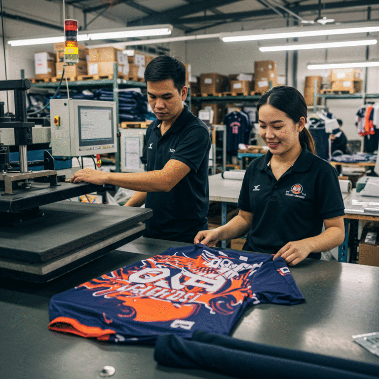 รับผลิต เสื้อพิมพ์ลาย พิจิตร โดยโรงงาน KDC SPORT