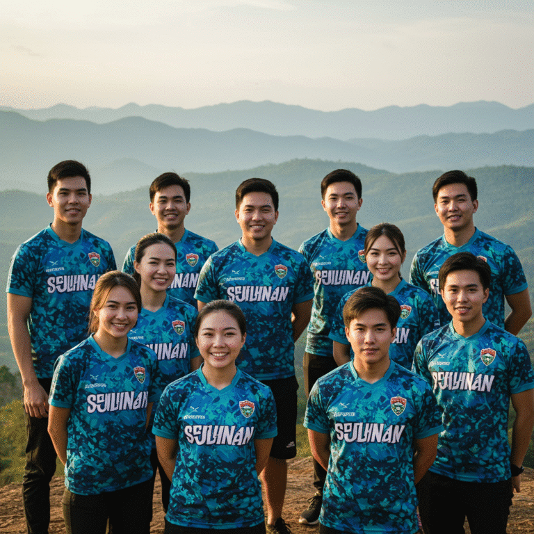 รับผลิต เสื้อพิมพ์ลาย เพชรบูรณ์ โดยโรงงาน KDC SPORT