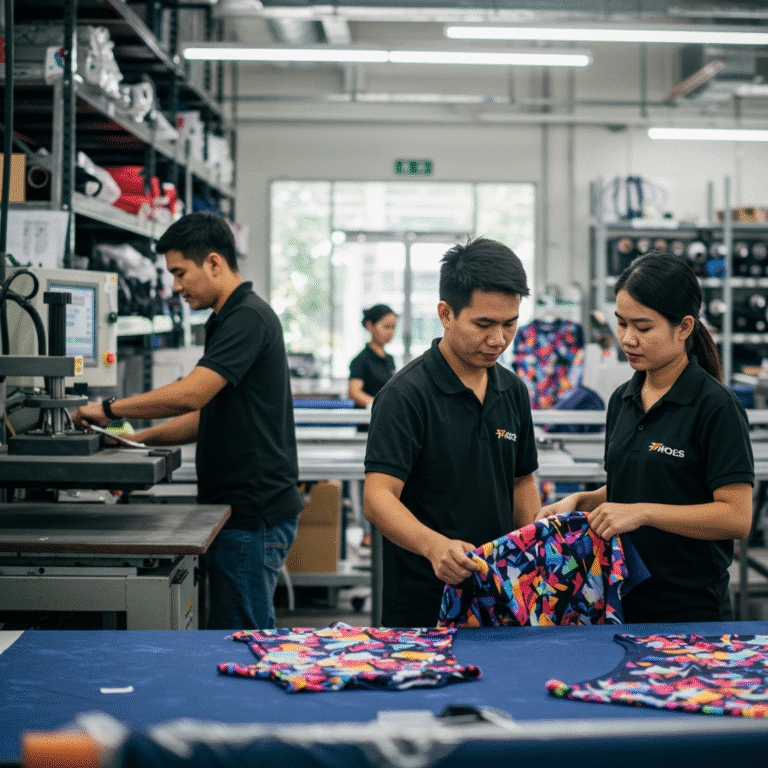 รับผลิต เสื้อพิมพ์ลาย ภูเก็ต โดยโรงงาน KDC SPORT