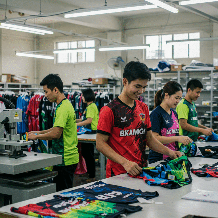 รับผลิต เสื้อพิมพ์ลาย ยโสธร โดยโรงงาน KDC SPORT