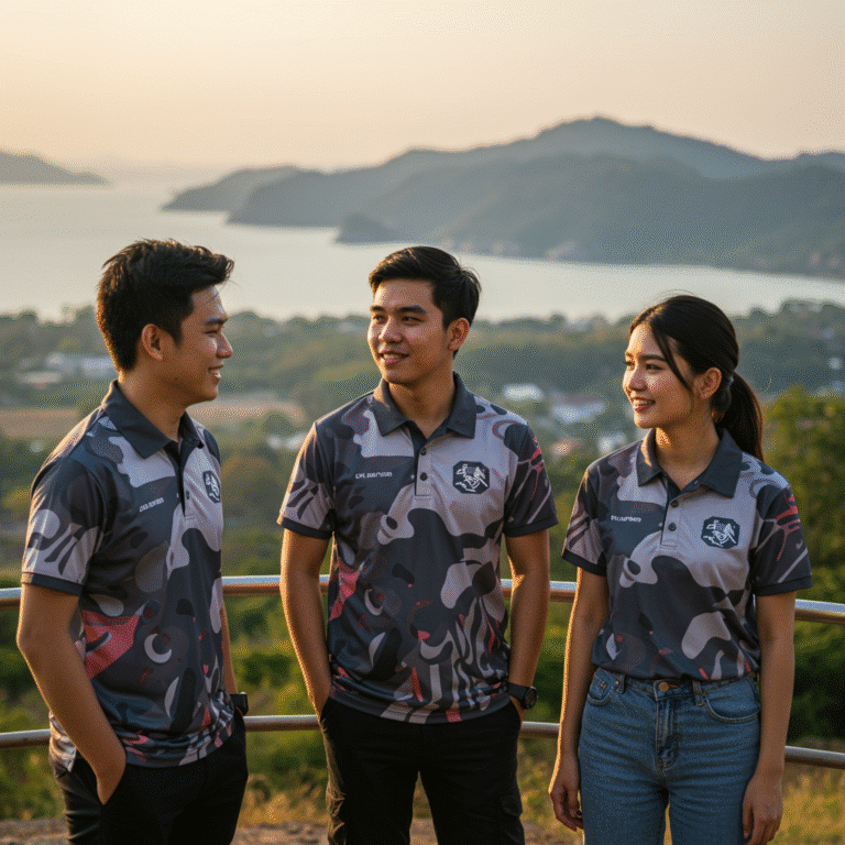 รับผลิต เสื้อพิมพ์ลาย สตูล โดยโรงงาน KDC SPORT