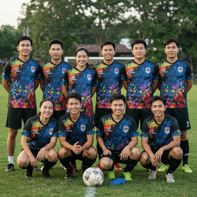 รับผลิต เสื้อพิมพ์ลาย หนองบัวลำภู โดยโรงงาน KDC SPORT