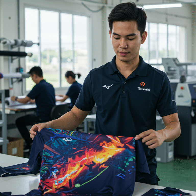 เสื้อกีฬาพิมพ์ลาย ขอนแก่น ผลิตโดย KDC SPORT