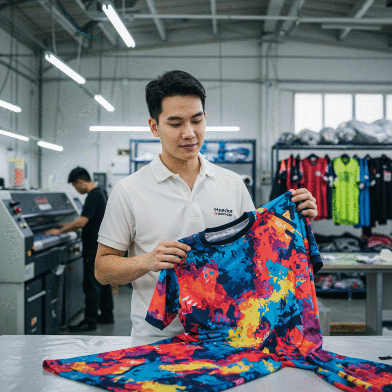 เสื้อกีฬาพิมพ์ลาย ฉะเชิงเทรา ผลิตโดย KDC SPORT