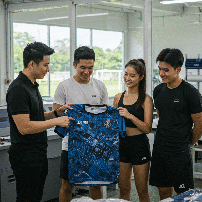 เสื้อกีฬาพิมพ์ลาย ชลบุรี ผลิตโดย KDC SPORT