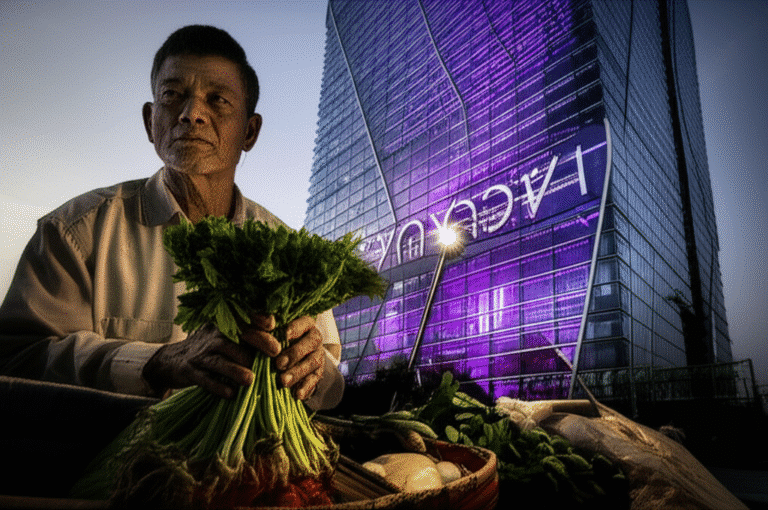 ผักจากตึก! ฟาร์ม AI ทุบราคาตลาดสด