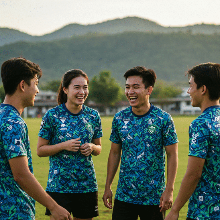 เสื้อกีฬาพิมพ์ลาย เพชรบูรณ์ ผลิตโดย KDC SPORT