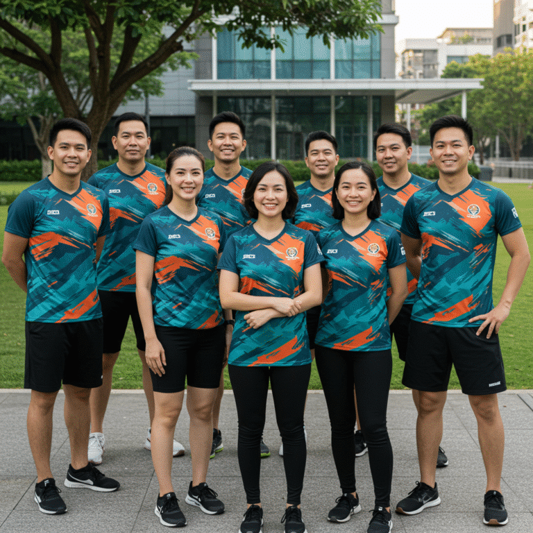 เสื้อกีฬาพิมพ์ลาย สมุทรปราการ ผลิตโดย KDC SPORT