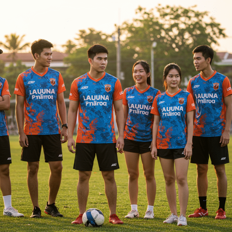 เสื้อกีฬาพิมพ์ลาย สุรินทร์ ผลิตโดย KDC SPORT