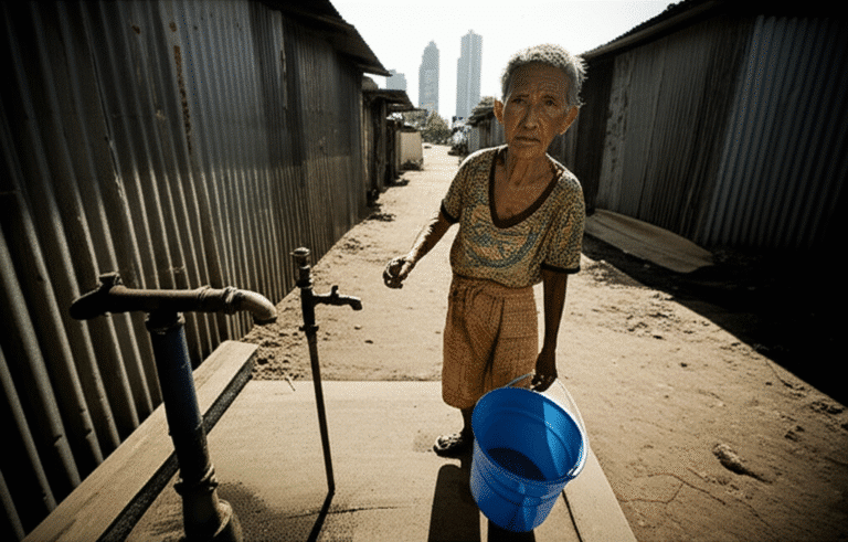 AI คุมน้ำประปา! ตัดน้ำคนจนช่วยคนรวย