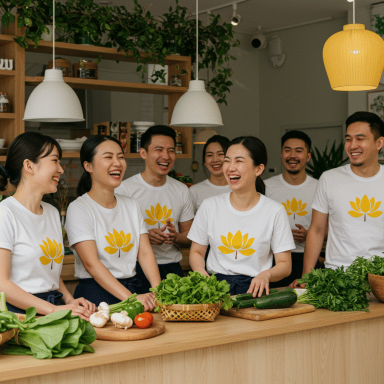 เสื้อทีมกินเจ! ไอเดียสกรีนเสื้อรับเทศกาลกินเจ 2568