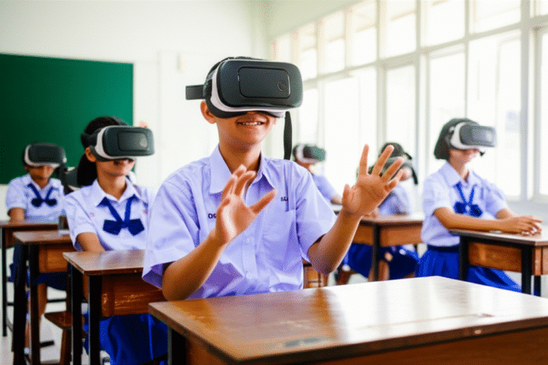 โรงเรียนรัฐฯ ใช้แว่น VR สอนแทนครู เริ่มแล้ววันนี้!