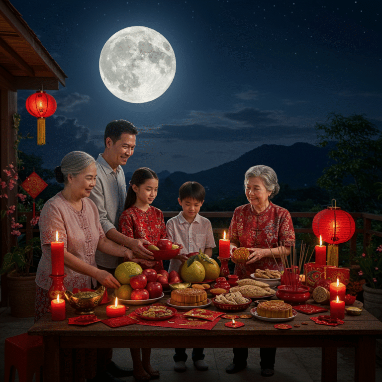 วันไหว้พระจันทร์ 2568: เปิดตำนาน-รวมพิกัดของไหว้มงคล