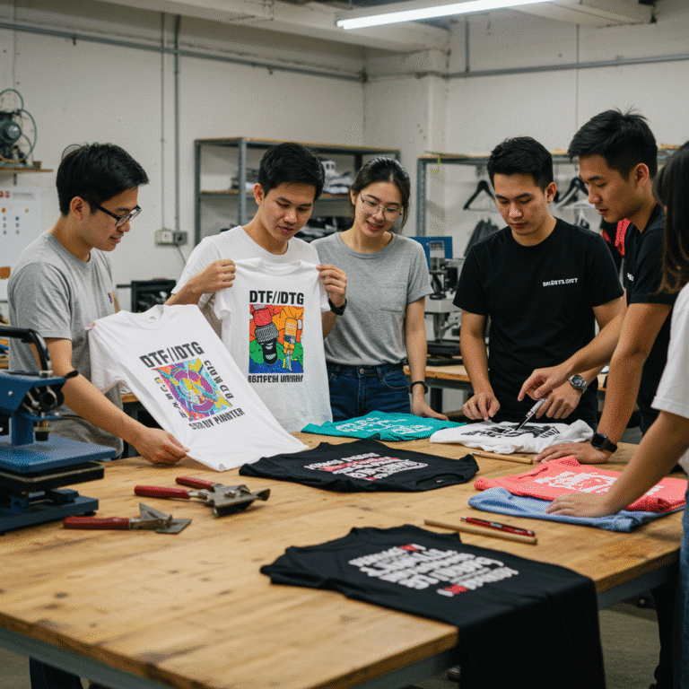 ทำเสื้อทีม? 5 เทคนิคสกรีนเสื้อยอดฮิต งบน้อยก็ทำแบรนด์ได้