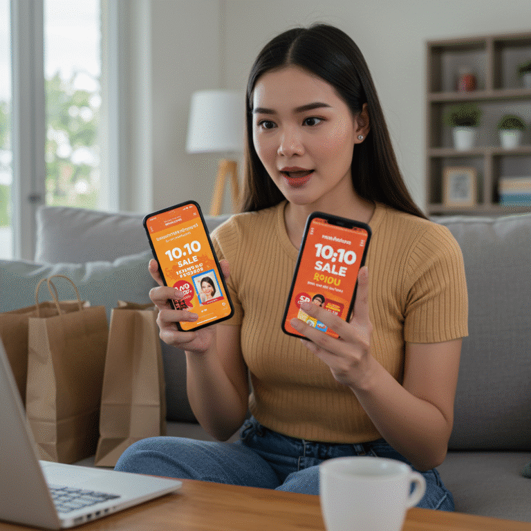 10.10 Shopee vs Lazada: ส่องโปรเด็ด-ใครคุ้มกว่ากัน?