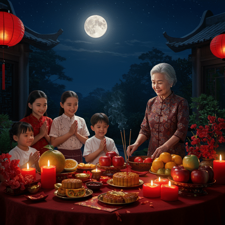 ไหว้พระจันทร์ 2568: ใช้อะไรบ้าง? เปิดตำนาน-ของไหว้มงคล