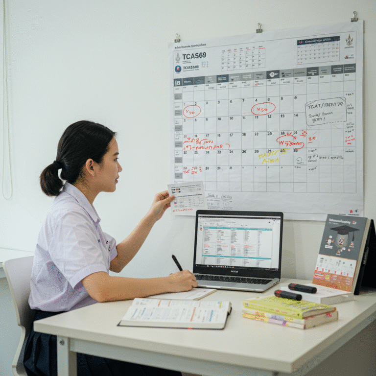 TCAS69 มาแล้ว! สรุปปฏิทิน-เกณฑ์ใหม่ เด็ก ม.6 ต้องรู้