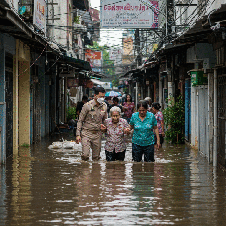 น้ำท่วมกรุงเทพฯ! เช็คพื้นที่เสี่ยง-วิธีรับเงินเยียวยา
