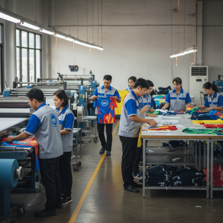 รับผลิตเสื้อพิมพ์ลาย ตราสัญลักษณ์ จังหวัดกรุงเทพมหานคร ผลิตโดย KDC SPORT