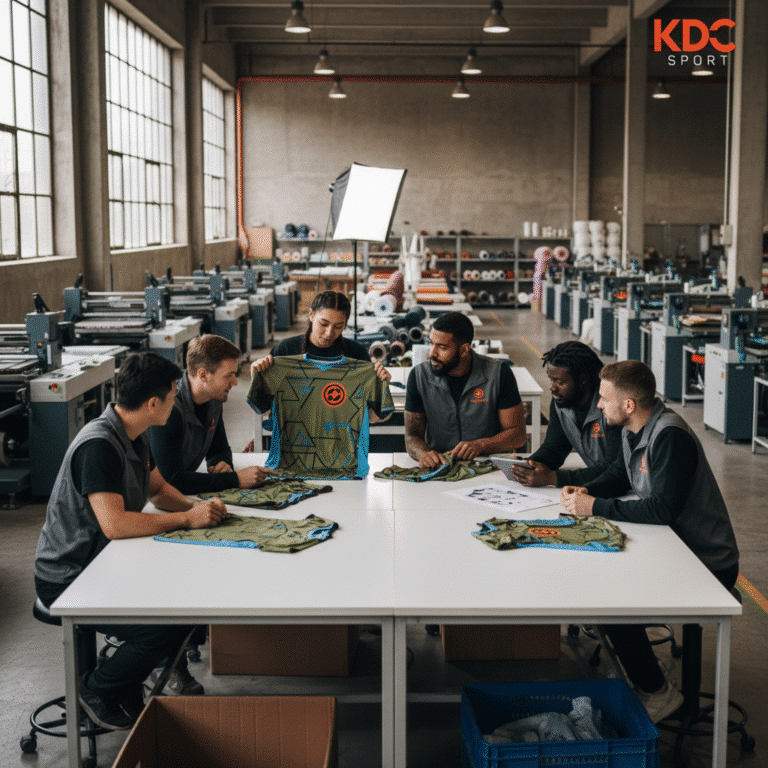 รับผลิตเสื้อพิมพ์ลาย ตราสัญลักษณ์ จังหวัดฉะเชิงเทรา ผลิตโดย KDC SPORT