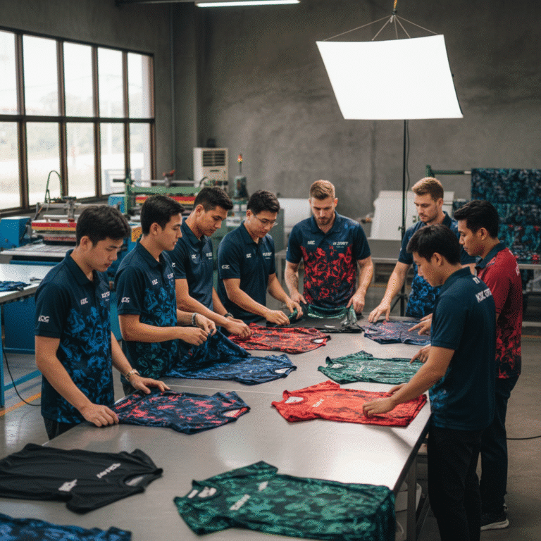 รับผลิตเสื้อพิมพ์ลาย ตราสัญลักษณ์ จังหวัดนครพนม ผลิตโดย KDC SPORT