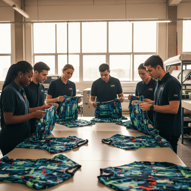 รับผลิตเสื้อพิมพ์ลาย ตราสัญลักษณ์ จังหวัดบึงกาฬ ผลิตโดย KDC SPORT