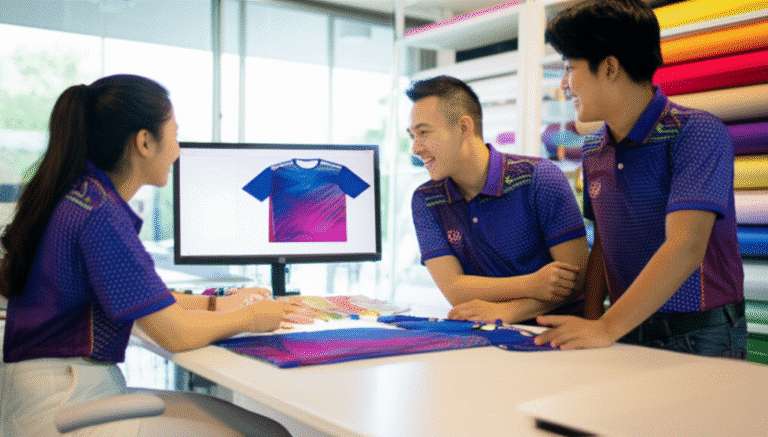 KDC SPORT โรงงานรับผลิตเสื้อพิมพ์ลายขอนแก่น