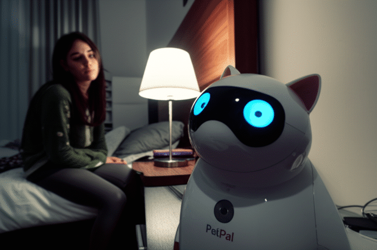 สัตว์เลี้ยง AI! สอดแนมคุณในห้องนอน