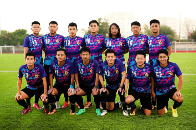 เสื้อพิมพ์ลาย อุดร รับทำโดย KDC Sport