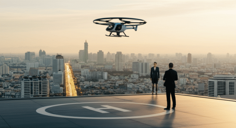 เคาะแล้ว! แท็กซี่บินได้ เตรียมใช้ในกรุงเทพ