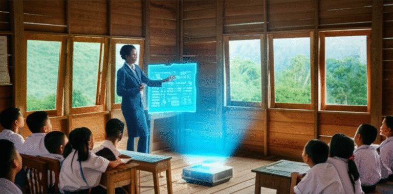 ‘ครูโฮโลแกรม’ สอนสด! อนาคตการศึกษาไทย?