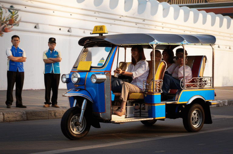 ลาก่อนคนขับ! ‘ตุ๊กตุ๊ก AI’ วิ่งทั่วกรุง