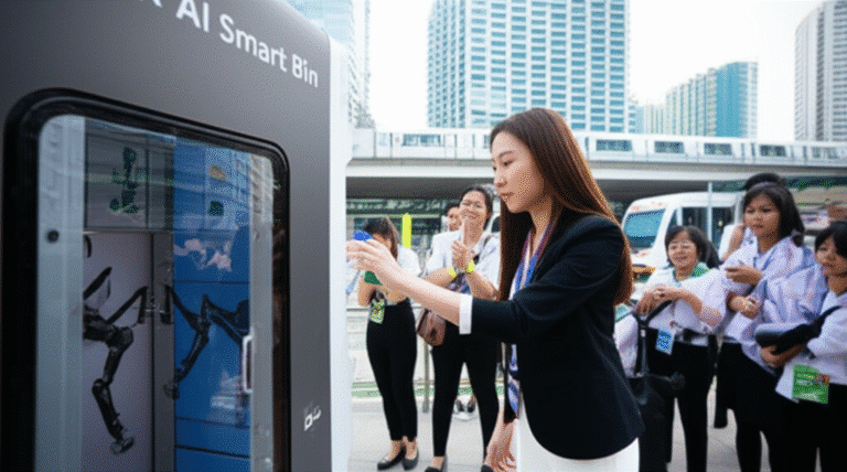 กทม. สุดล้ำ! ‘ถังขยะ AI’ แยกขยะเอง