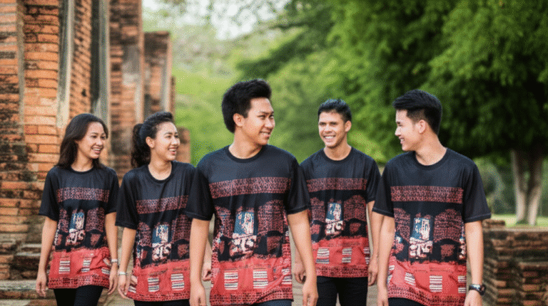 เสื้อพิมพ์ลายกำแพงเพชร โดยโรงงาน KDC SPORT