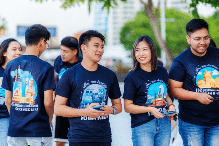 เสื้อพิมพ์ลายขอนแก่น โดยโรงงาน KDC SPORT