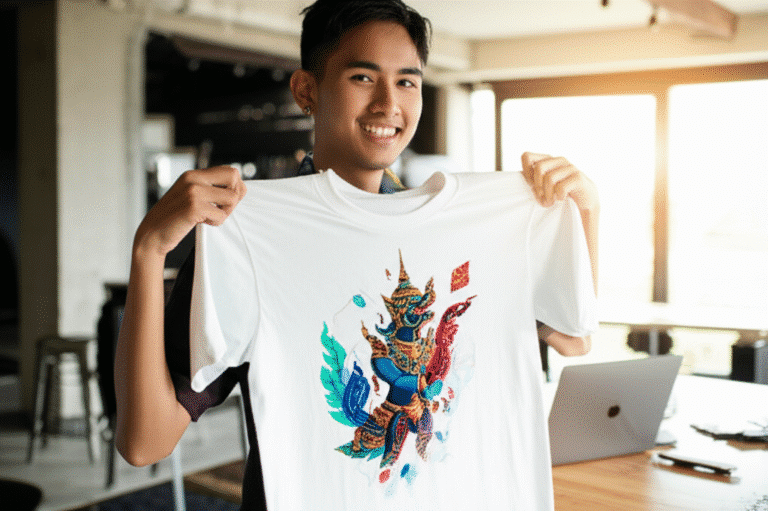 ไม่ต้องจ้างกราฟิก! AI ออกแบบลายเสื้อให้