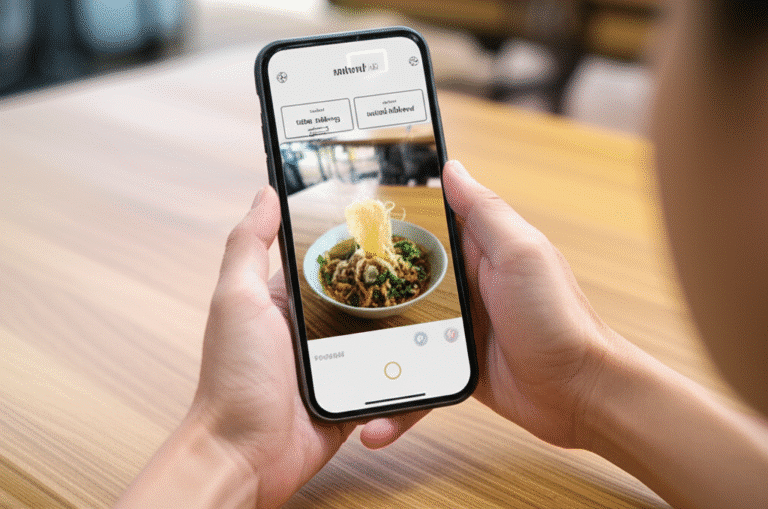 แอปใหม่! AI ‘รสทิพย์’ ส่องก๋วยเตี๋ยวรู้โซเดียม