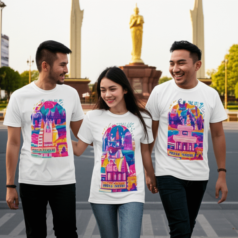 เสื้อพิมพ์ลายนครราชสีมา โดยโรงงาน KDC SPORT