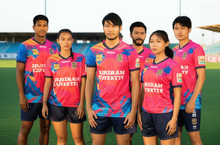 เสื้อพิมพ์ลายบุรีรัมย์ โดยโรงงาน KDC SPORT