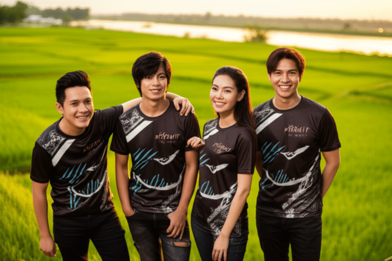 เสื้อพิมพ์ลายพิจิตร โดยโรงงาน KDC SPORT