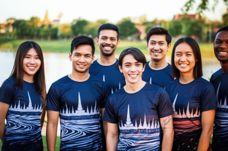 เสื้อพิมพ์ลายพิษณุโลก โดยโรงงาน KDC SPORT