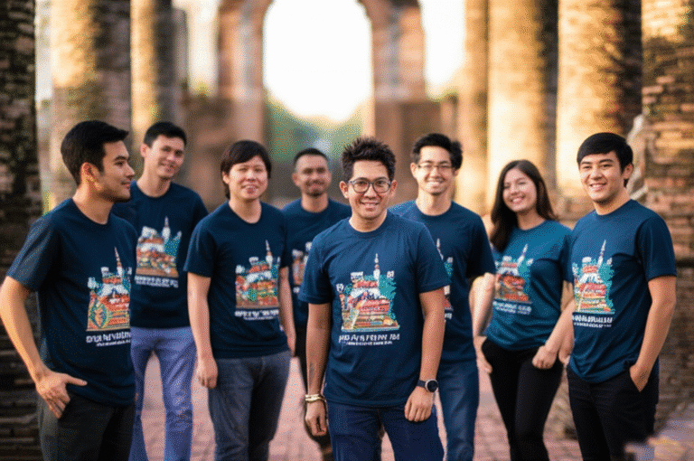 เสื้อพิมพ์ลายเพชรบุรี โดยโรงงาน KDC SPORT