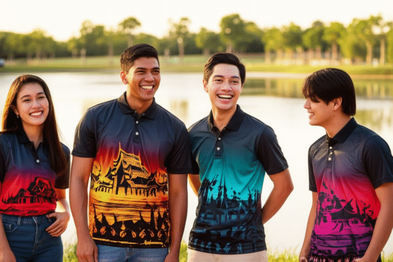 เสื้อพิมพ์ลายมหาสารคาม โดยโรงงาน KDC SPORT