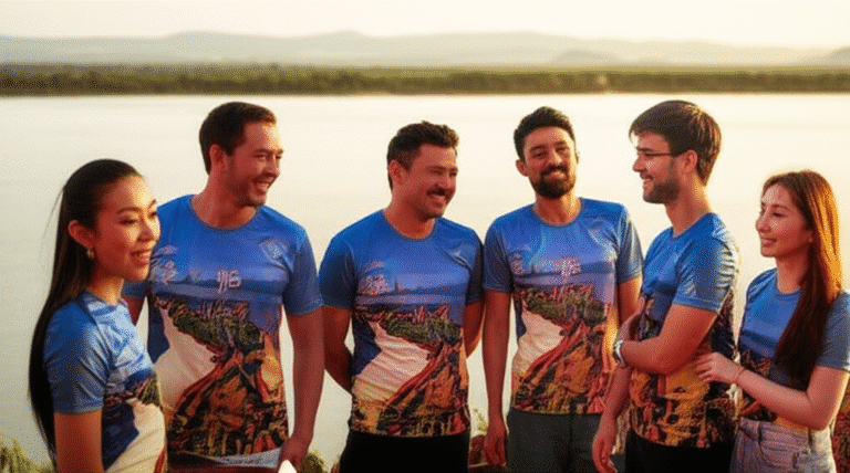 เสื้อพิมพ์ลายมุกดาหาร โดยโรงงาน KDC SPORT