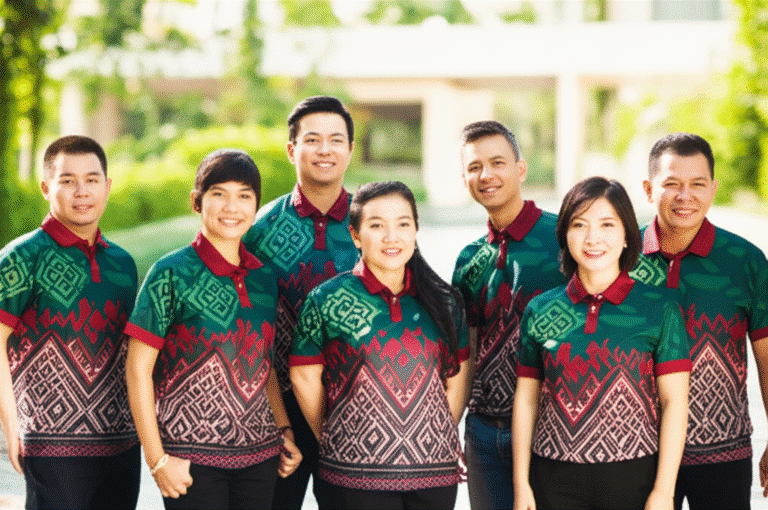 เสื้อพิมพ์ลายศรีสะเกษ โดยโรงงาน KDC SPORT