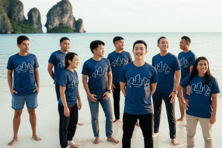 เสื้อพิมพ์ลายสตูล โดยโรงงาน KDC SPORT