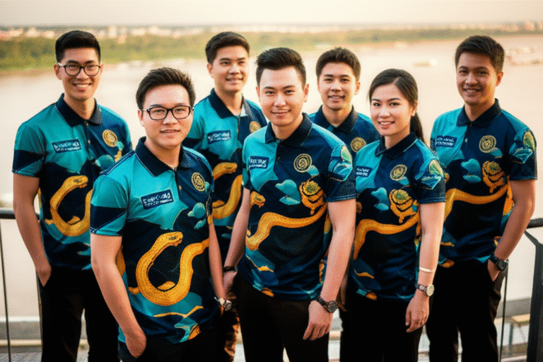 เสื้อพิมพ์ลายหนองคาย โดยโรงงาน KDC SPORT