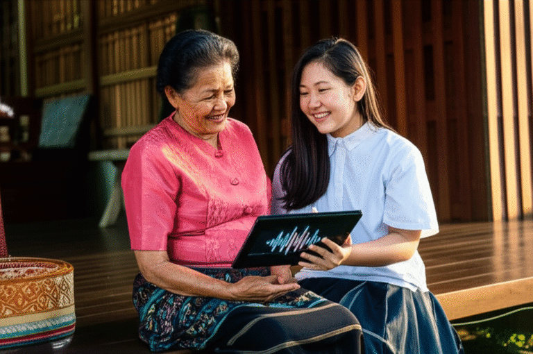 AI ‘สืบสาน’ ชุบชีวิตภาษาถิ่นใกล้สูญ