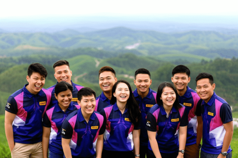 เสื้อพิมพ์ลายเลย โดยโรงงาน KDC SPORT