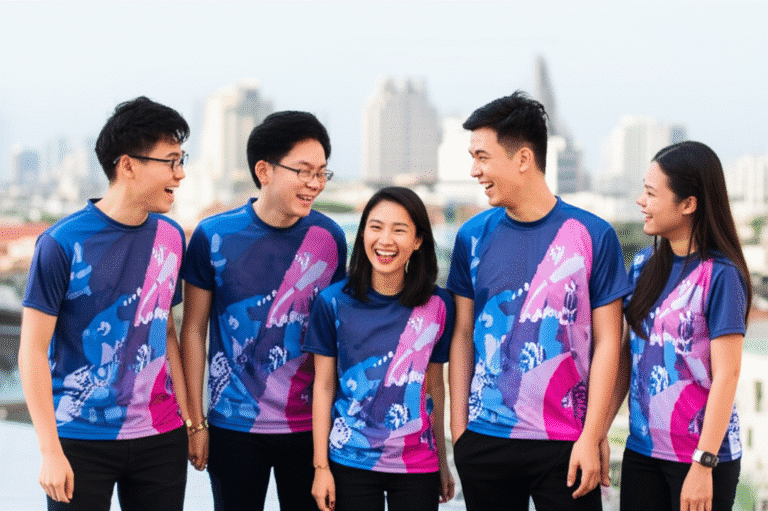 เสื้อพิมพ์ลาย กรุงเทพมหานคร โดยโรงงาน KDC SPORT